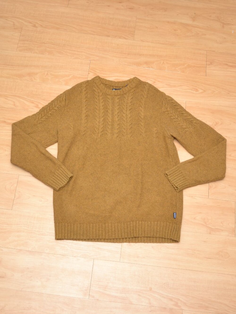 Barbour Men's Cable Knit Sweater Large Pre owned